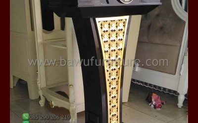 Jual Podium Untuk Pidato Model Minimalis Kayu Jati