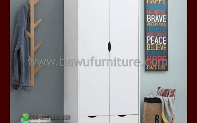 Lemari Pakaian 2 Pintu Murah Model Minimalis Terbaru