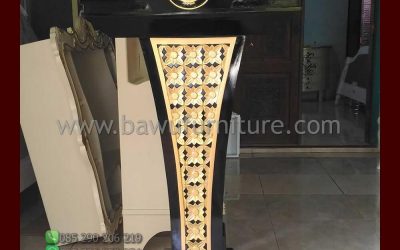 Podium Untuk Pidato Murah Model Minimalis Kayu Jati