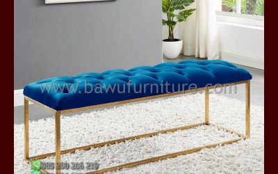 Bangku Kamar Stainless Jepara Model Minimalis Terbaru