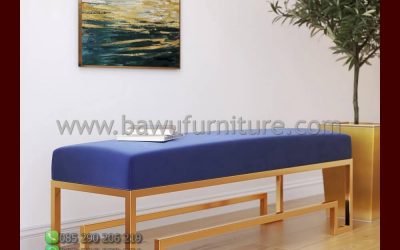 Bangku Kamar Stainless Minimalis Model Terbaru Jepara