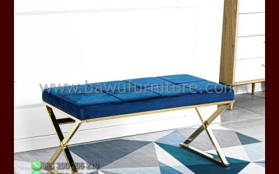 Bangku Kamar Stainless Modern Model Minimalis Terbaru