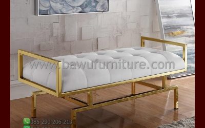 Bangku Kamar Stainless Terbaru Model Minimalis Modern