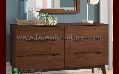 Bufet Jati Jepara Model Minimalis Modern Terbaru