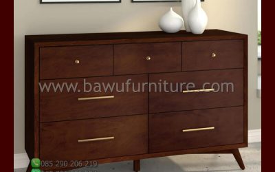 Bufet Jati Minimalis Modern Model Terbaru Jepara