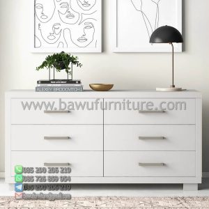 Bufet Putih Minimalis