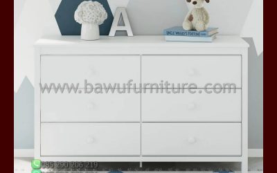 Bufet Putih Minimalis Terbaru Dari Jepara