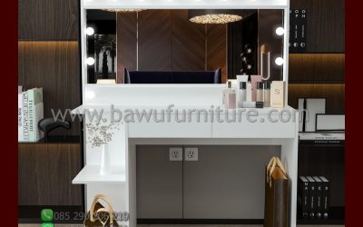 Meja Rias Putih Murah Model Minimalis Terbaru Jepara