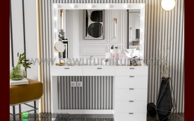 Meja Rias Putih Terbaru Model Minimalis Modern