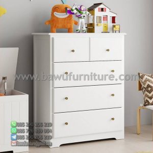 Drawer Warna Putih