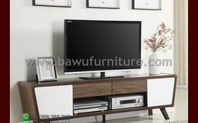 Meja TV Jati Modern Model Minimalis Terbaru Jepara