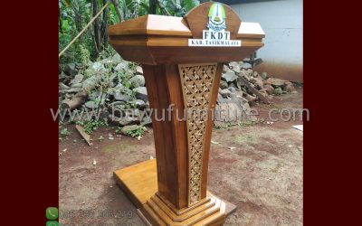 Podium Pidato FKDT Kab Tasikmalaya Model Minimalis