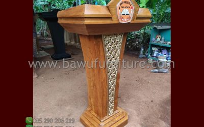 Podium Pidato SMP Negeri 6 Salatiga Model Minimalis