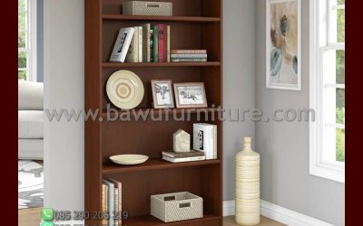 Jual Rak Buku Jati Model Minimalis Terbaru Jepara
