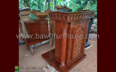 Mimbar Harga Murah Model Minimalis Terbaru Jepara