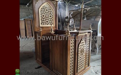 Mimbar Kereta Minimalis Model Terbaru Jepara