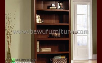 Rak Buku Minimalis Jati Model Terbaru Jepara