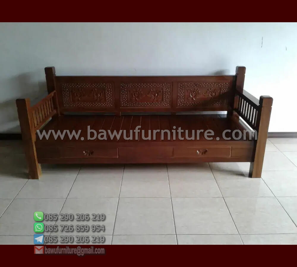 bale bale minimalis model kayu jati jepara | bawu furniture