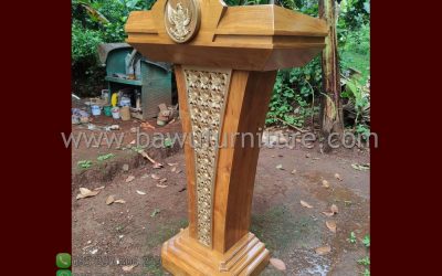 Jual Podium Di Semarang Dari Kayu Jati