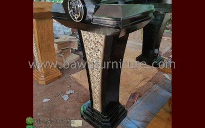 Jual Podium Di Tegal Dari Kayu Jati Jepara