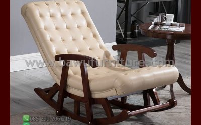 Kursi Goyang Modern Terbaru Desain Minimalis Jepara