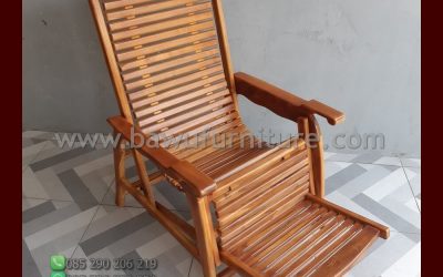 Kursi Malas Jati Model Minimalis Terbaru Jepara