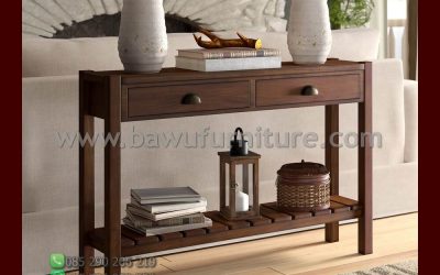 Meja Konsol Jati Murah Model Minimalis Terbaru Jepara