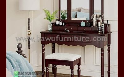 Meja Rias Jati Klasik Karya Jepara