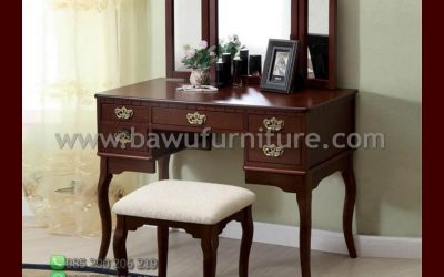 Meja Rias Jati Model Minimalis Klasik Jepara