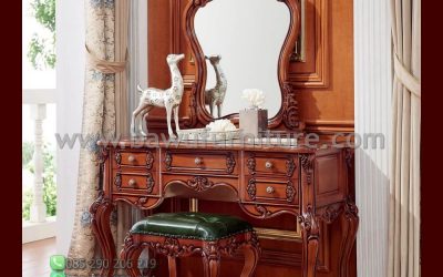 Meja Rias Jati Ukiran Model Klasik Jepara