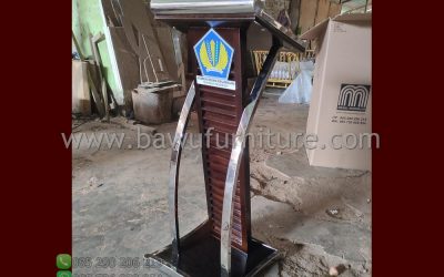 Podium Pidato Kementrian Keuangan Model Minimalis