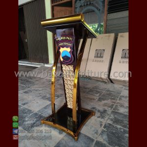 Podium Pidato Polres Pati