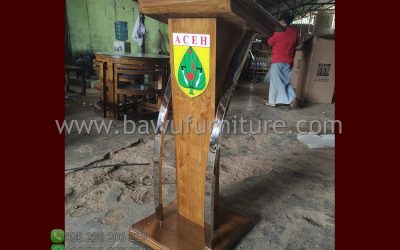 Podium Pidato Provinsi Aceh Model Minimalis Terbaru