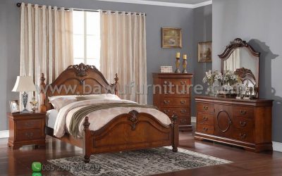 Kamar Set Jati Klasik Model Mewah Jepara