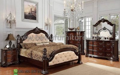 Kamar Set Jati Model Klasik Mewah Jepara