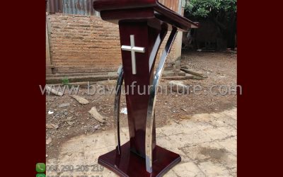 Podium Gereja Jati Minimalis Model Terbaru