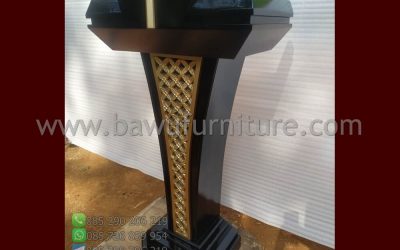 Podium Gereja Jati Murah Model Minimalis