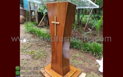 Podium Gereja Jati Terbaru Dari Jepara