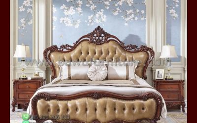 Ranjang Jati Antik Model Ukiran Jepara