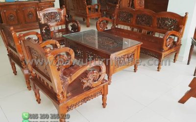 Jual Kursi Tamu Kartini Model Ukiran Jepara