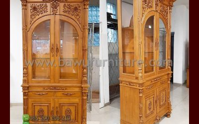 Jual Lemari Hias Jepara Dari Kayu Jati