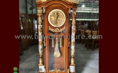 Jual Lemari Jam Hias Model Ukir Jepara
