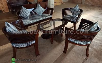 Kursi Tamu Cantik Dari Kayu Jati Jepara