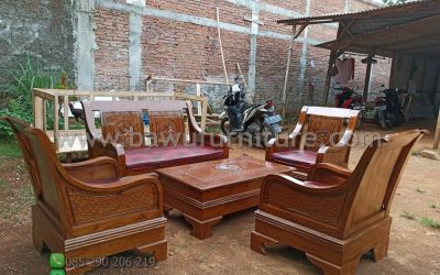 Kursi Tamu Kayu Jati Model Terbaru Jepara