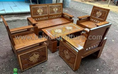 Kursi Tamu Jati Model Terbaru Jepara