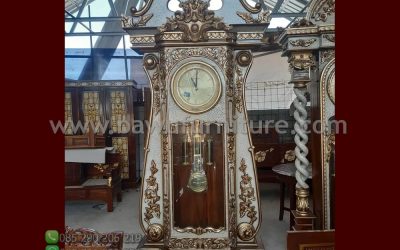 Lemari Jam Hias Jepara Dari Kayu Jati