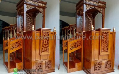 Mimbar Kubah Murah Dari Kayu Jati Jepara