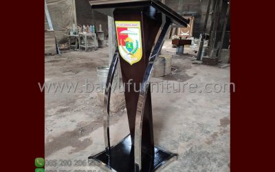 Podium Jati Stainless Terbaru Jepara