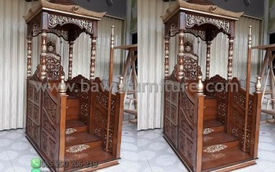 Harga Mimbar Kubah Jepara Dari Kayu Jati