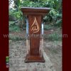 Harga Podium Jati Stainless